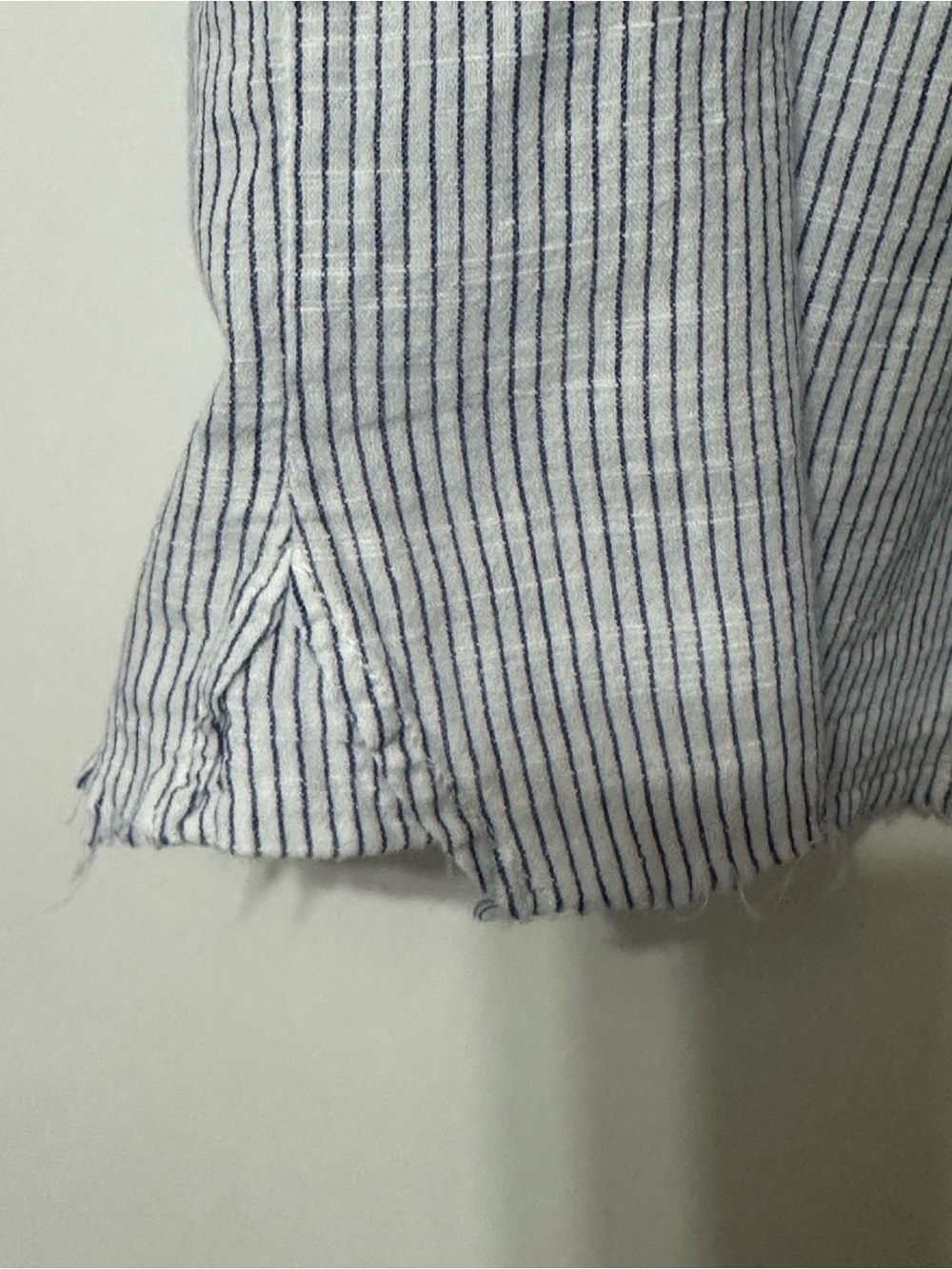NILI LOTAN NORMANDY INDIGO STRIPE BLOUSE - INDIGO STRIPE XS 2689989 - Picture 4 of 14